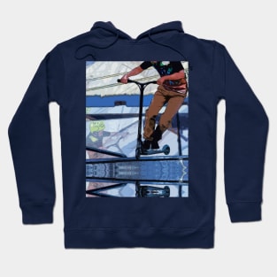 Ready To Fly - Stunt Scooter Rider Hoodie